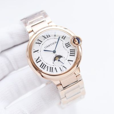TW Factory Cartier 42MM Stainless Steel Sapphire Glass Men Watch
